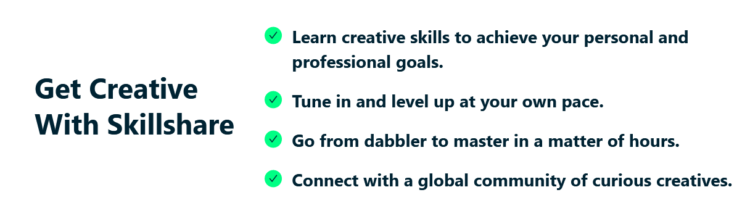 Skillshare Incentive To Join Their Subscription Program
